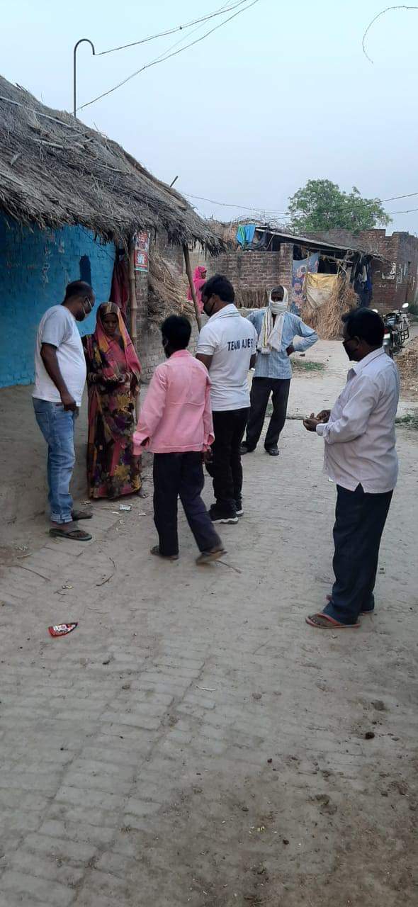 Bande Bharats Medicine Distribution Program in Rural Areas Affected By Corona